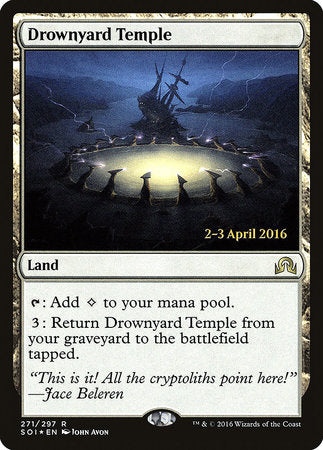 Drownyard Temple [Shadows over Innistrad Promos] | Amazing Games TCG
