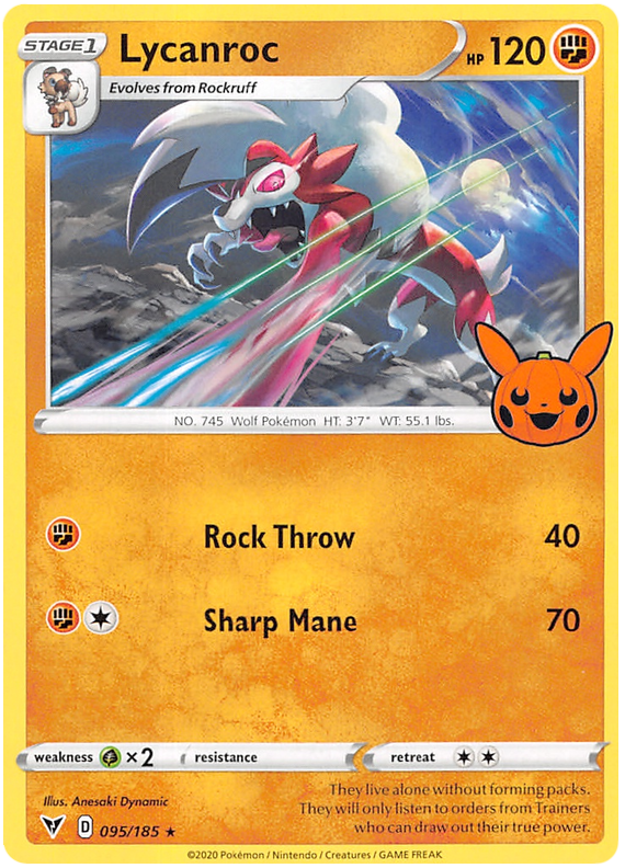 Lycanroc (095/185) [Trick or Trade 2023] | Amazing Games TCG