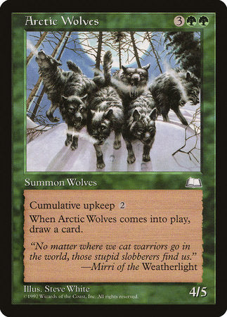 Arctic Wolves [Weatherlight] | Amazing Games TCG
