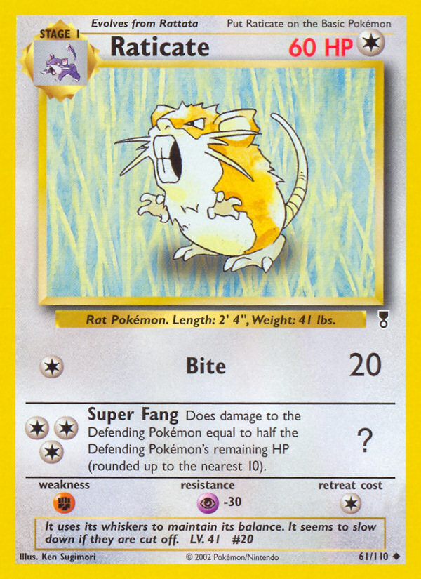 Raticate (61/110) [Legendary Collection] | Amazing Games TCG