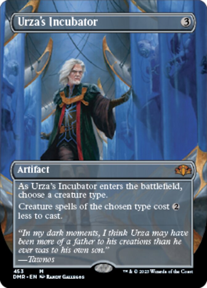 Urza's Incubator (Borderless Alternate Art) [Dominaria Remastered] | Amazing Games TCG