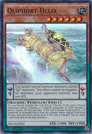 Qliphort Helix (SE) [NECH-ENS04] Super Rare | Amazing Games TCG