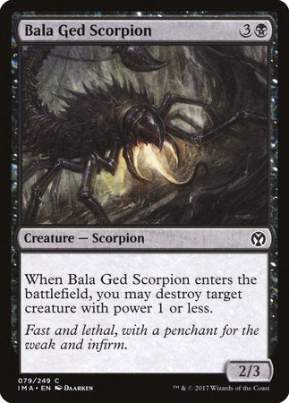 Bala Ged Scorpion [Iconic Masters] | Amazing Games TCG