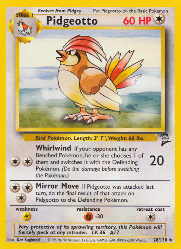 Pidgeotto (28/130) [Base Set 2] | Amazing Games TCG