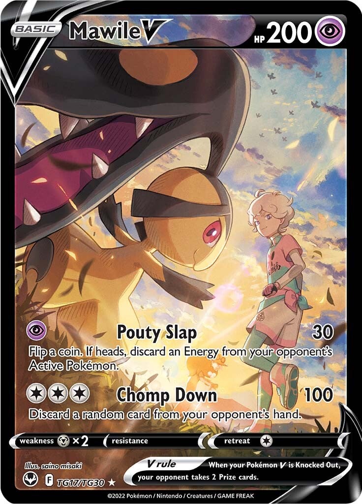 Mawile V (TG17/TG30) [Sword & Shield: Silver Tempest] | Amazing Games TCG