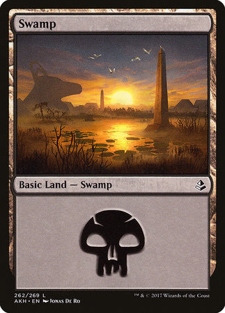 Swamp (262) [Amonkhet] | Amazing Games TCG