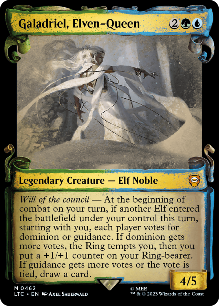 Galadriel, Elven-Queen [The Lord of the Rings: Tales of Middle-Earth Commander Showcase Scrolls] | Amazing Games TCG