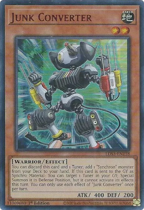 Junk Converter (Red) [LDS3-EN118] Ultra Rare | Amazing Games TCG