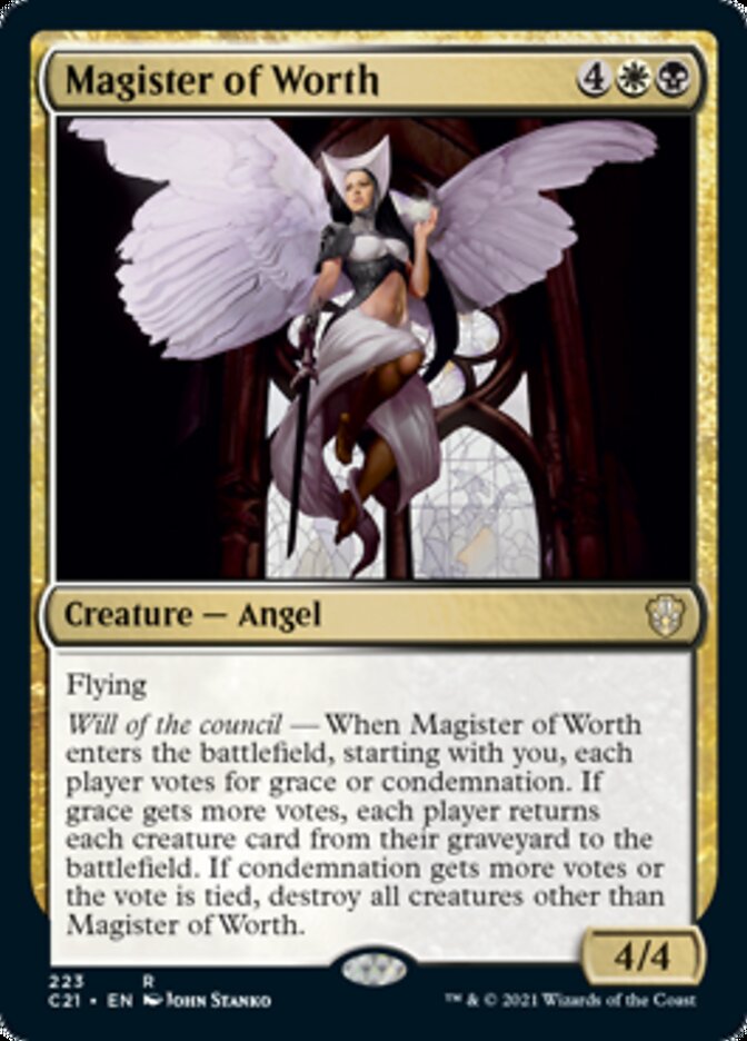 Magister of Worth [Commander 2021] | Amazing Games TCG