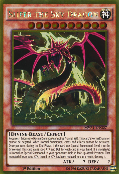 Slifer the Sky Dragon [MVP1-ENG57] Gold Rare | Amazing Games TCG