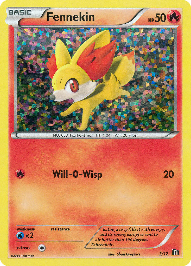 Fennekin (3/12) [McDonald's Promos: 2016 Collection] | Amazing Games TCG