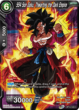 SS4 Son Goku, Thwarting the Dark Empire (Common) [BT13-126] | Amazing Games TCG