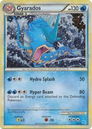 Gyarados (30/30) [HeartGold & SoulSilver: Trainer Kit - Gyarados] | Amazing Games TCG