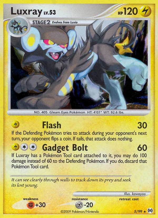 Luxray (5/99) [Platinum: Arceus] | Amazing Games TCG