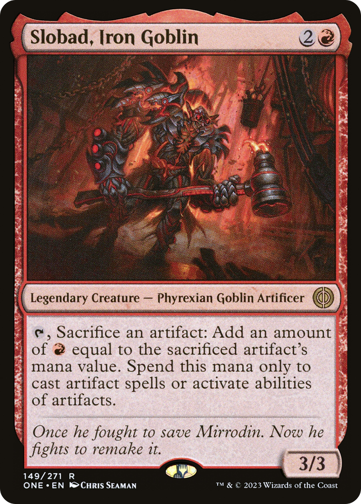 Slobad, Iron Goblin [Phyrexia: All Will Be One] | Amazing Games TCG