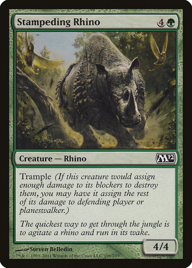 Stampeding Rhino [Magic 2012] | Amazing Games TCG