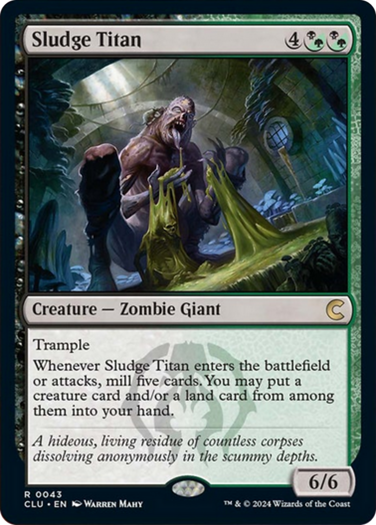 Sludge Titan [Ravnica: Clue Edition] | Amazing Games TCG