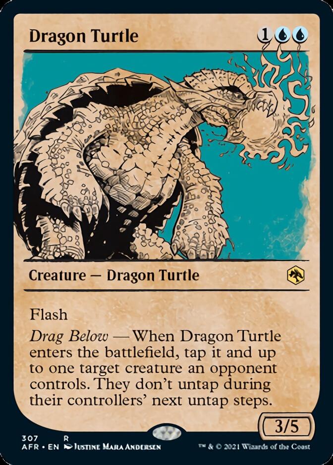 Dragon Turtle (Showcase) [Dungeons & Dragons: Adventures in the Forgotten Realms] | Amazing Games TCG