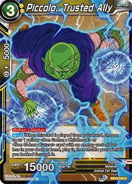 Piccolo, Trusted Ally (Common) [BT13-104] | Amazing Games TCG