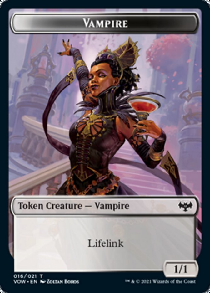 Vampire Token (016) [Innistrad: Crimson Vow Tokens] | Amazing Games TCG