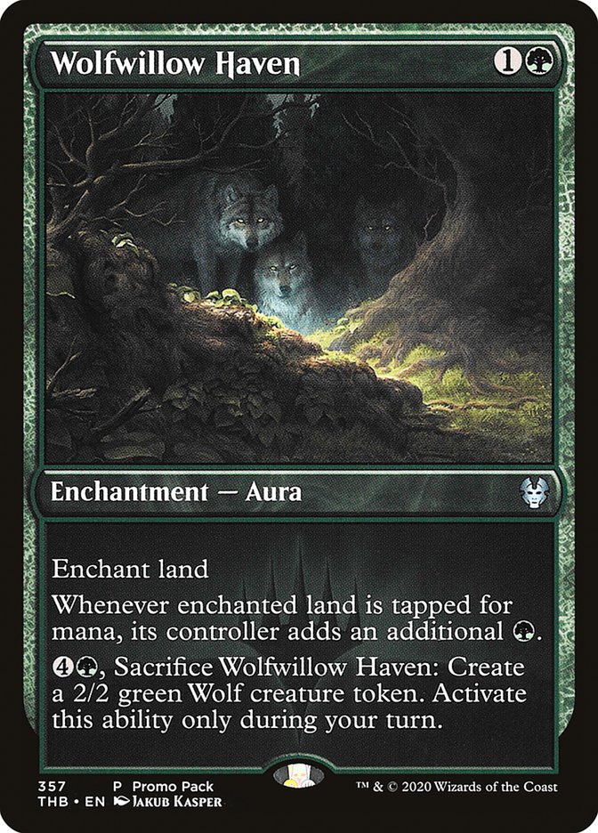 Wolfwillow Haven (Promo Pack) [Theros Beyond Death Promos] | Amazing Games TCG