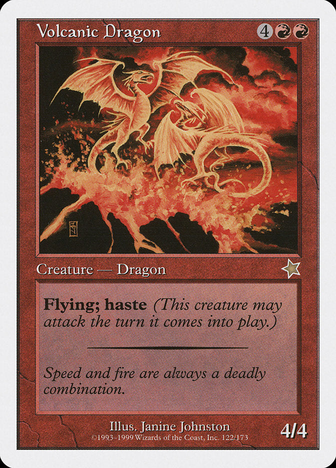 Volcanic Dragon [Starter 1999] | Amazing Games TCG