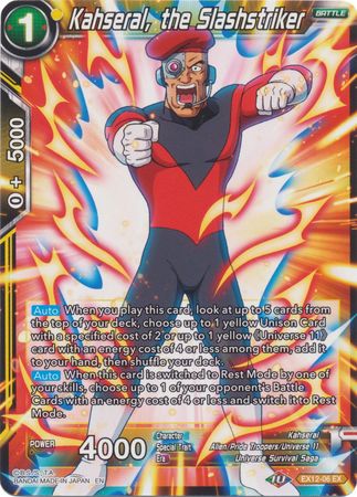 Kahseral, the Slashstriker (EX12-06) [Universe 11 Unison] | Amazing Games TCG