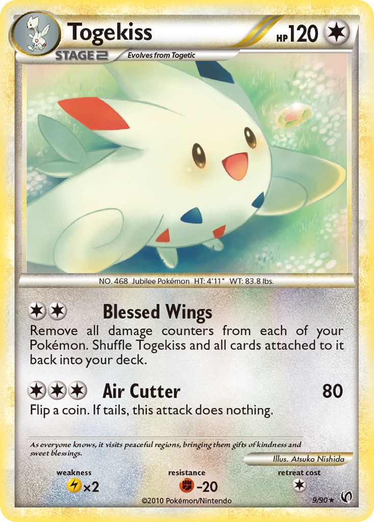 Togekiss (9/90) [HeartGold & SoulSilver: Undaunted] | Amazing Games TCG