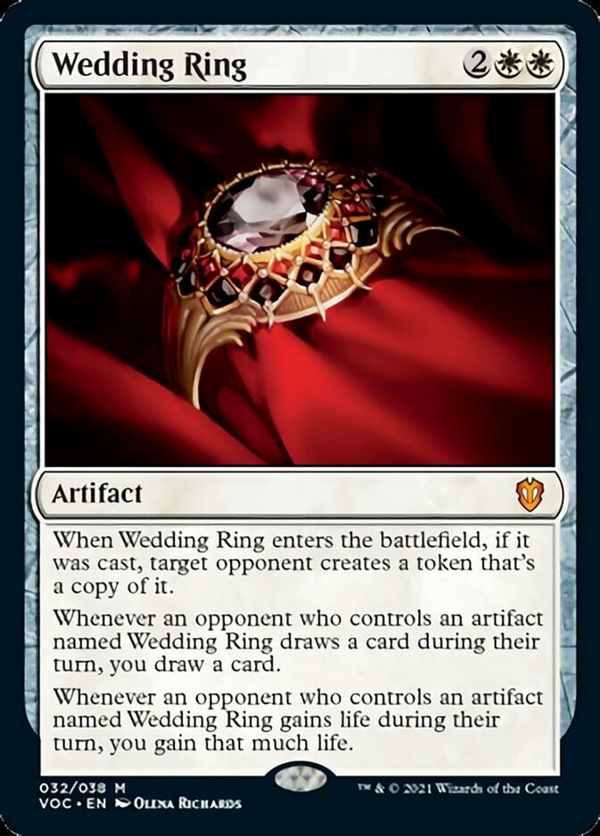 Wedding Ring [Innistrad: Crimson Vow Commander] | Amazing Games TCG