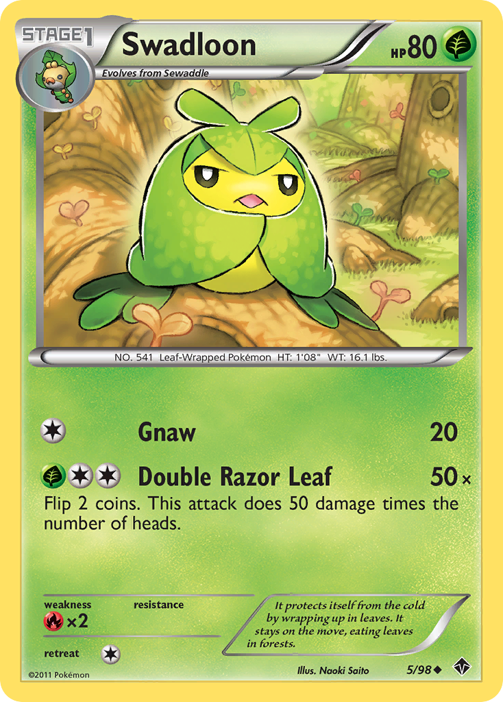 Swadloon (5/98) [Black & White: Emerging Powers] | Amazing Games TCG