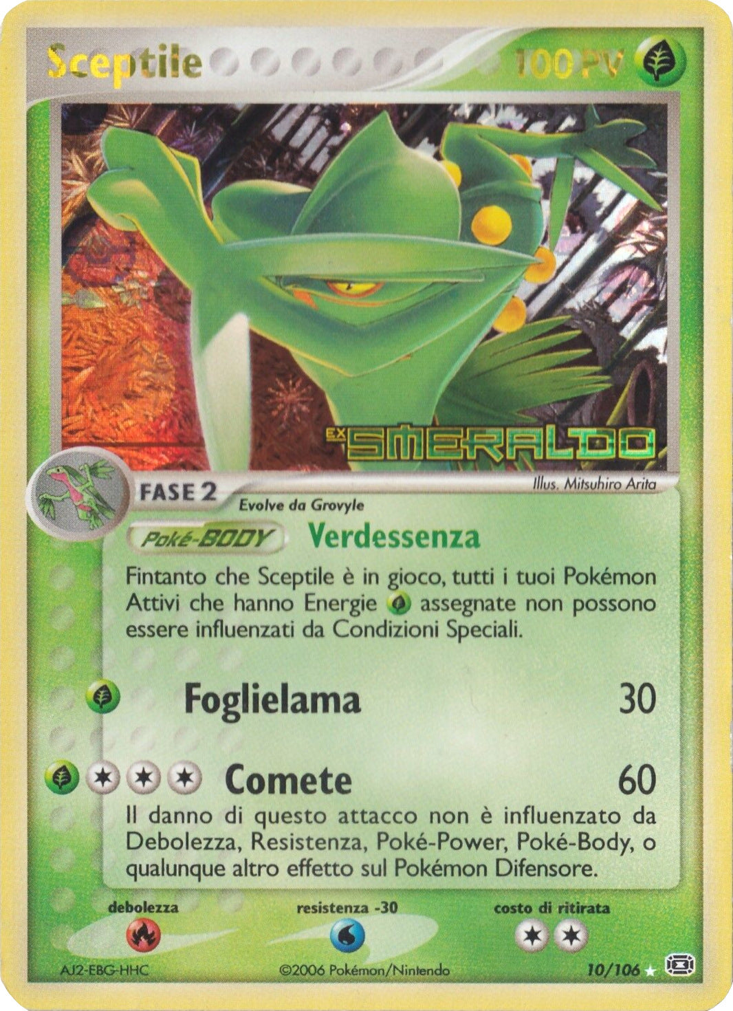 Sceptile (10/106) (Stamped) [EX: Emerald] | Amazing Games TCG