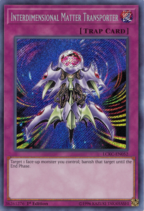 Interdimensional Matter Transporter [LCKC-EN052] Secret Rare | Amazing Games TCG