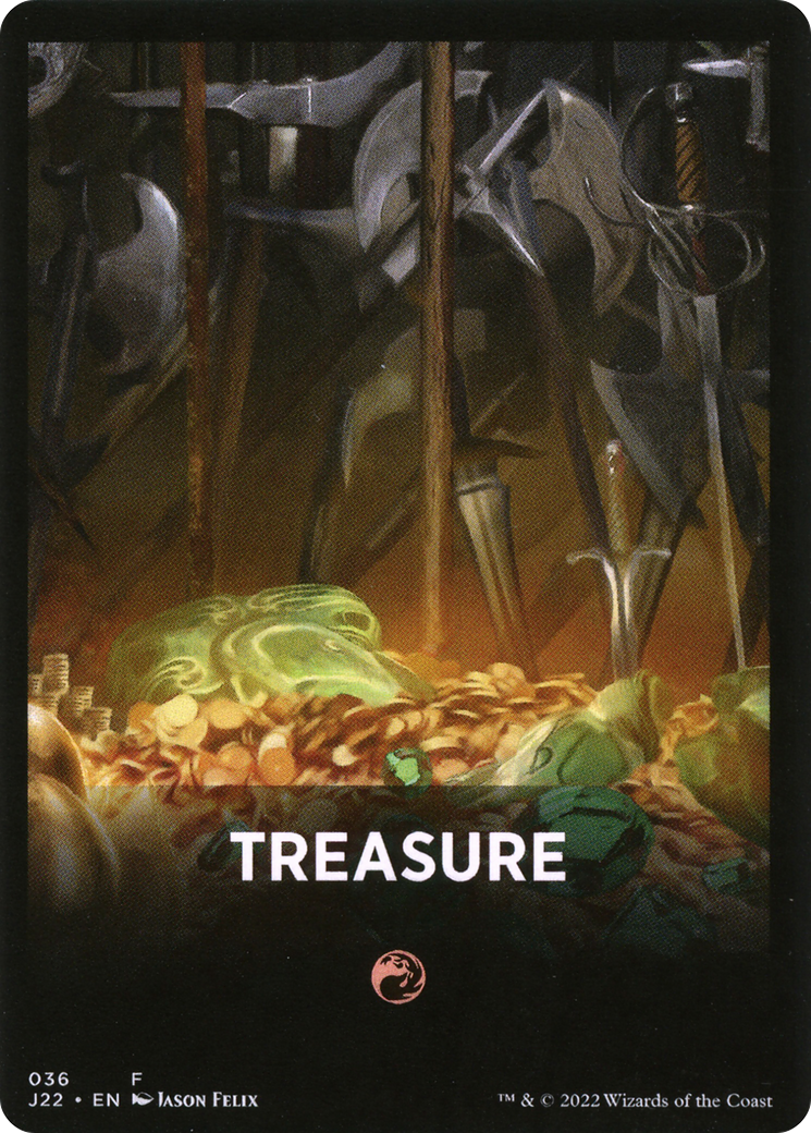 Treasure Theme Card [Jumpstart 2022 Front Cards] | Amazing Games TCG