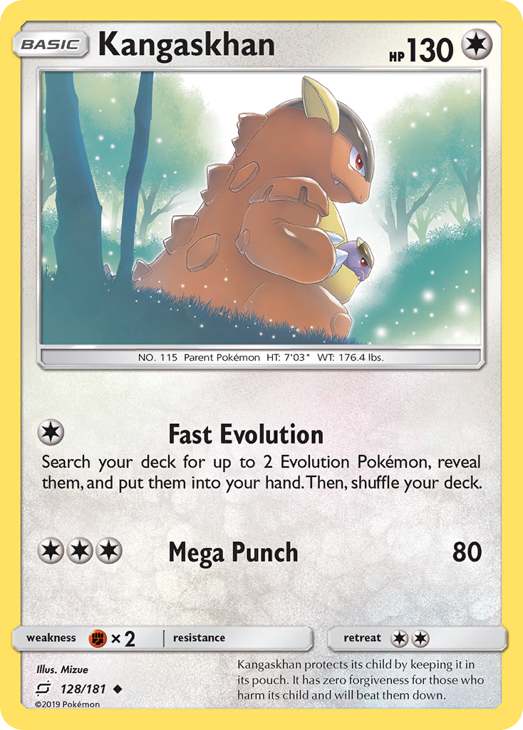 Kangaskhan (128/181) [Sun & Moon: Team Up] | Amazing Games TCG