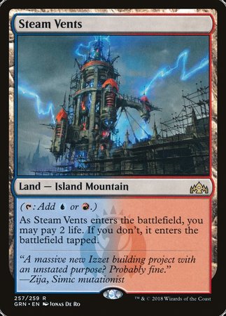 Steam Vents [Guilds of Ravnica] | Amazing Games TCG
