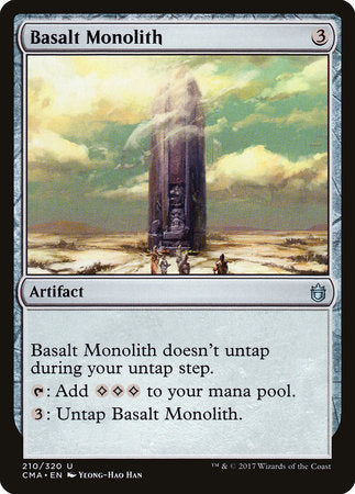 Basalt Monolith [Commander Anthology] | Amazing Games TCG