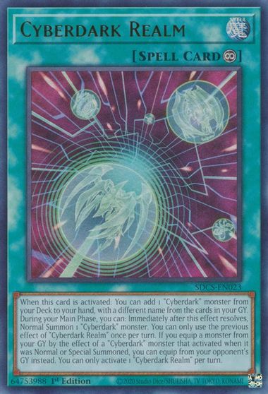 Cyberdark Realm [SDCS-EN023] Ultra Rare | Amazing Games TCG