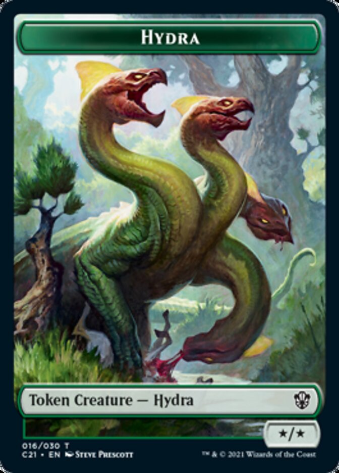 Hydra // Boar Token [Commander 2021 Tokens] | Amazing Games TCG