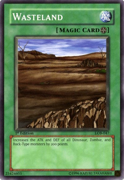 Wasteland [LOB-047] Common | Amazing Games TCG