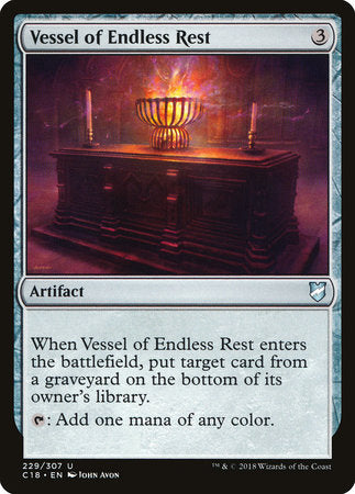 Vessel of Endless Rest [Commander 2018] | Amazing Games TCG