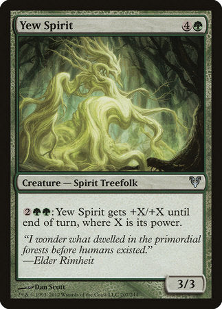 Yew Spirit [Avacyn Restored] | Amazing Games TCG