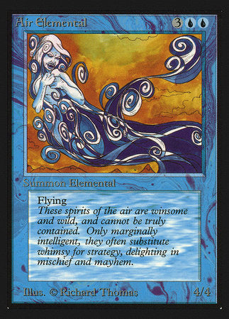 Air Elemental (IE) [Intl. Collectors’ Edition] | Amazing Games TCG