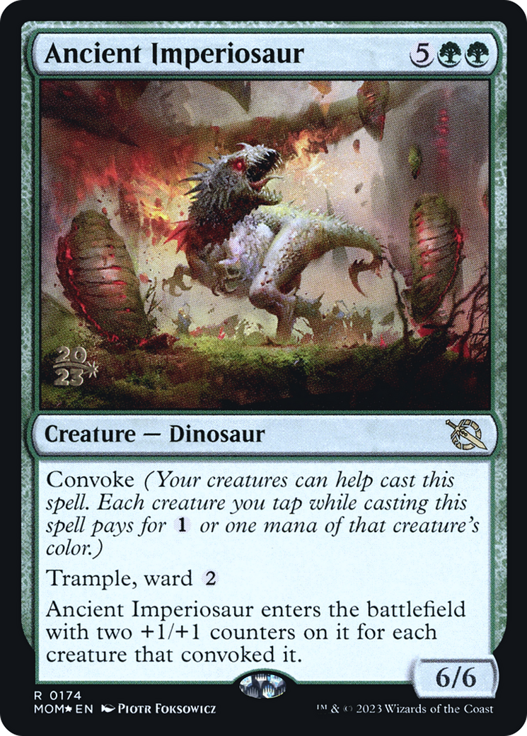 Ancient Imperiosaur [March of the Machine Prerelease Promos] | Amazing Games TCG