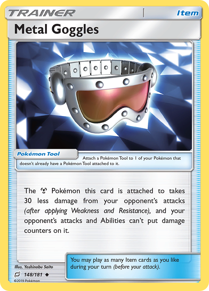 Metal Goggles (148/181) [Sun & Moon: Team Up] | Amazing Games TCG