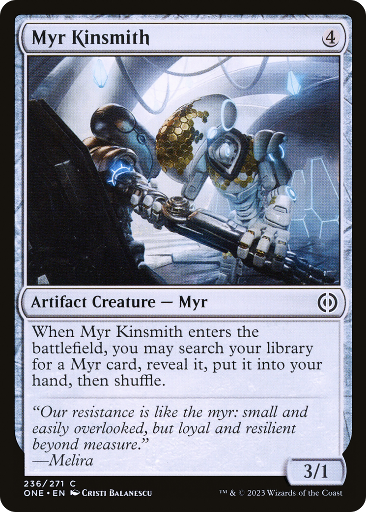 Myr Kinsmith [Phyrexia: All Will Be One] | Amazing Games TCG
