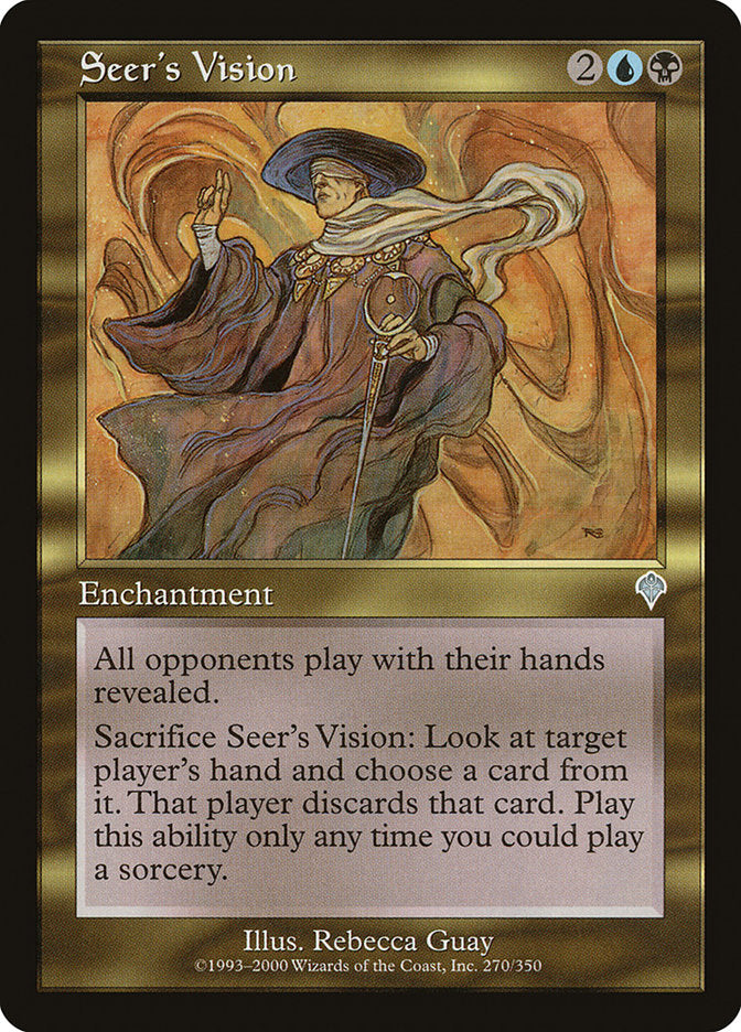 Seer's Vision [Invasion] | Amazing Games TCG