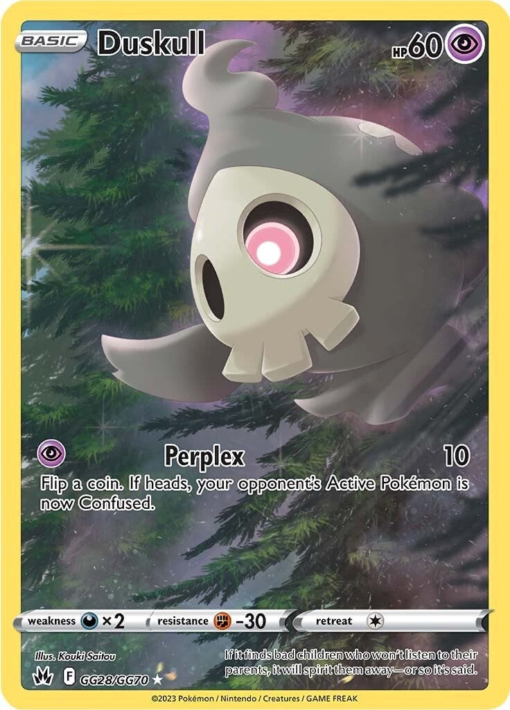 Duskull (GG28/GG70) [Sword & Shield: Crown Zenith] | Amazing Games TCG