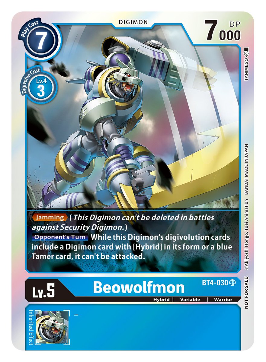 BeoWolfmon [BT4-030] (Event Pack 2) [Great Legend] | Amazing Games TCG