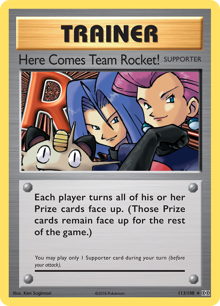 Here Comes Team Rocket! (113/108) [XY: Evolutions] | Amazing Games TCG