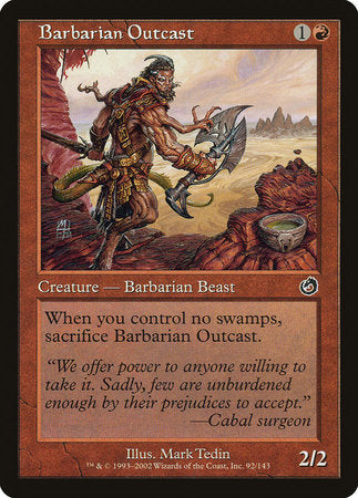 Barbarian Outcast [Torment] | Amazing Games TCG